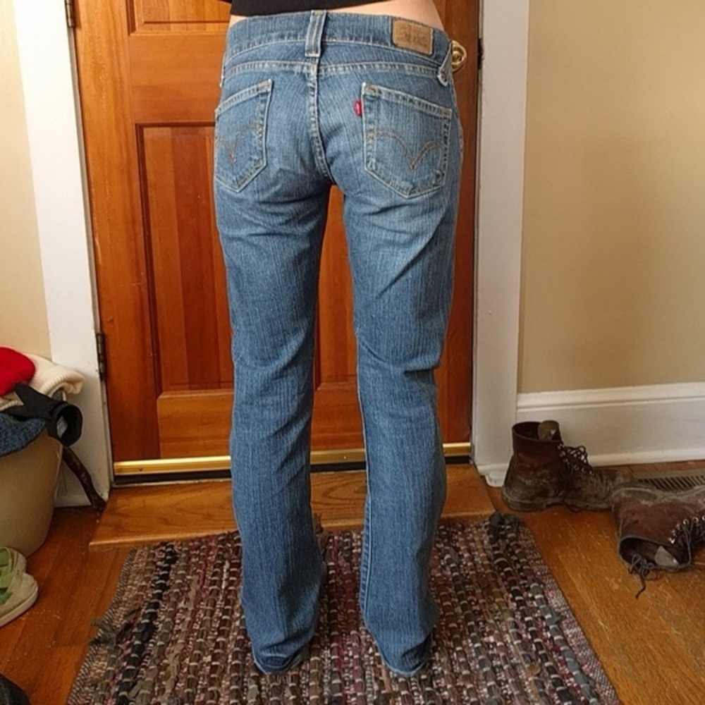 Levi’s low waist denim